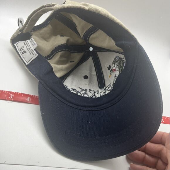 Licensed Duck Dynasty A&E Navy Embroidered Trucker Cap Hat Hook Loop - Picture 5 of 7